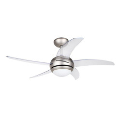 Ventilador de techo orbegozo cp 54132/ 55w/ 5 aspas 112cm/ 3 velocidades