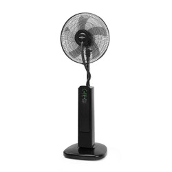 Ventilador nebulizador orbegozo sfa 7500/ 60w/ 5 aspas 40cm/ 9 velocidades/ depósito 1.8l