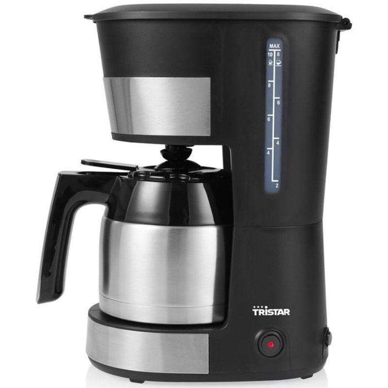 Cafetera de goteo tristar cm-1283/ 10 tazas/ negra y plata Cafetera de goteo tristar cm-1283/ 10 tazas/ negra y plata