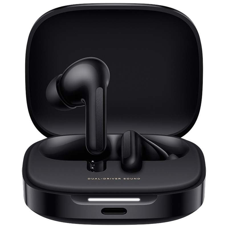 Auriculares bluetooth xiaomi redmi buds 6 con estuche de carga/ autonomía 10h/ negros Auriculares bluetooth xiaomi redmi buds 6 con estuche de carga/ autonomía 10h/ negros