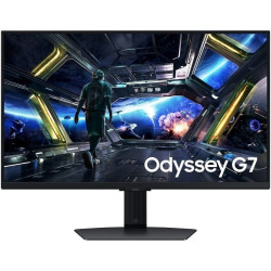 Smart monitor gaming samsung odyssey g7 g70d s27dg702eu 27'/ 4k/ 1ms/ 144hz/ ips/ multimedia/ regulable en altura/ smart tv/ 