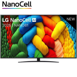 Televisor lg nanocell 65nano81a6a 65'/ ultra hd 4k/ smart tv/ wifi