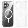 Funda dura con magsafe vention kugt0-30/ compatible con iphone 16 pro/ transparente