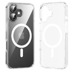 Funda dura con magsafe vention kugt0-10/ compatible con iphone 16/ transparente