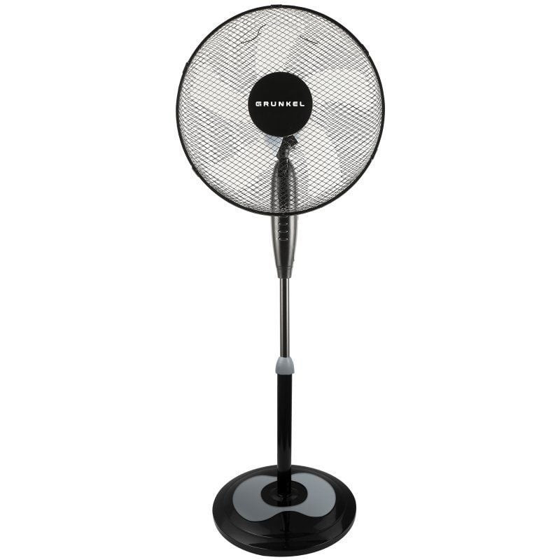 Ventilador de pie grunkel fan-165r ng/ 50w/ 5 aspas 40cm/ 3 velocidades