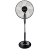 Ventilador de pie grunkel fan-165r ng/ 50w/ 5 aspas 40cm/ 3 velocidades