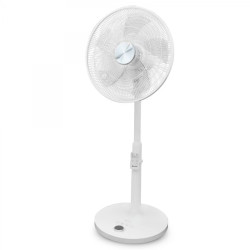 Ventilador de pie grunkel fan-14silence plus/ 28w/ 5 aspas 45cm/ 12 velocidades