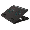 Soporte refrigerante trust cyclone para portátiles hasta 15.6'
