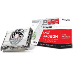 Tarjeta gráfica sapphire pulse radeon rx 6500 xt itx pure gaming/ 4gb gddr6	