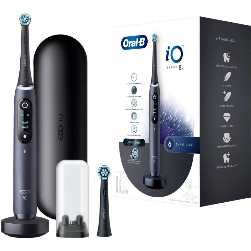 Cepillo dental braun oral-b io 8n/ incluye 1 recambios/ negro Cepillo dental braun oral-b io 8n/ incluye 1 recambios/ negro