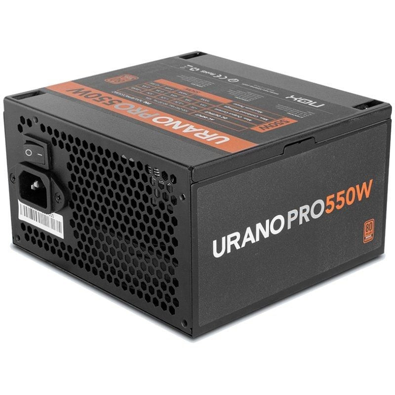 Fuente de alimentación nox urano vx/ 550w/ ventilador 12cm/ 80 plus bronze Fuente de alimentación nox urano vx/ 550w/ ventilador 12cm/ 80 plus bronze
