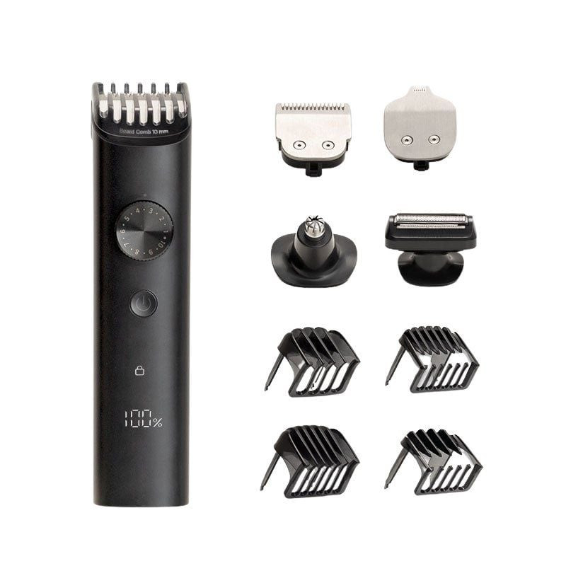 Cortapelos + recortadora xiaomi grooming kit pro/ con batería/ 10 accesorios