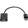 Conversor hp f7w97aa/ displayport macho - vga hembra