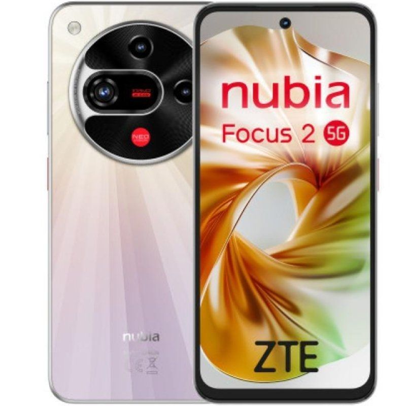 Smartphone zte nubia focus 2 8gb/ 256gb/ 6.7'/ blanco