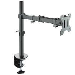 Soporte de mesa para monitor tooq db1032tn-b/ giratorio/ inclinable/ hasta 8kg