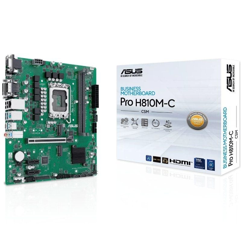 Placa base asus prime h810m-c-csm socket 1851/ micro atx Placa base asus prime h810m-c-csm socket 1851/ micro atx