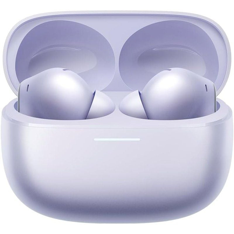 Auriculares bluetooth xiaomi redmi buds 6 pro con estuche de carga/ autonomía 10h/ violeta lavanda