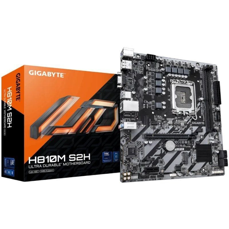 Placa base gigabyte h810m s2h socket 1851/ micro atx