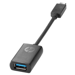 Conversor hp n2z63aa/ usb tipo-c macho - usb 3.0 hembra