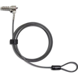 Cable de seguridad para portátiles hp 63b28aa/ 1.83m