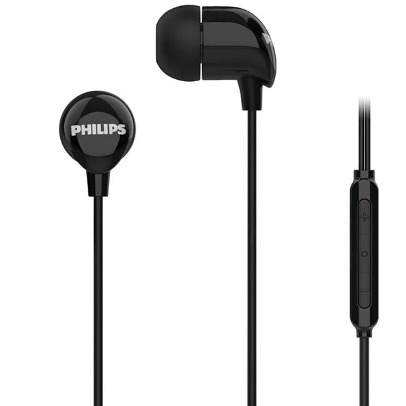 Auriculares intrauditivos philips she1405bks/27/ con micrófono/ usb tipo-c/ negros Auriculares intrauditivos philips she1405bks/27/ con micrófono/ usb tipo-c/ negros