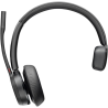 Auricular inalámbrico poly voyager 4310-m para microsoft teams + adaptador bt700 + base de carga/ con micrófono/ bluetooth/ 