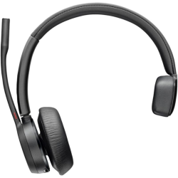 Auricular inalámbrico poly voyager 4310-m para microsoft teams + adaptador bt700 + base de carga/ con micrófono/ bluetooth/ 
