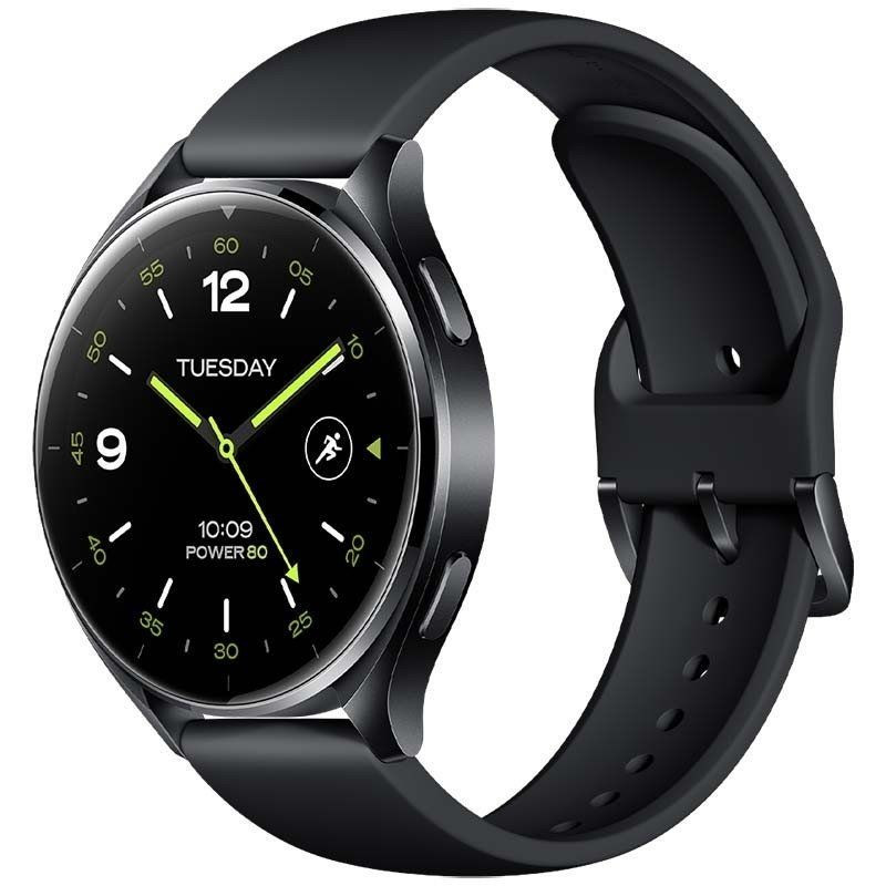 Smartwatch xiaomi watch 2/ notificaciones/ frecuencia cardíaca/ gps/ negro