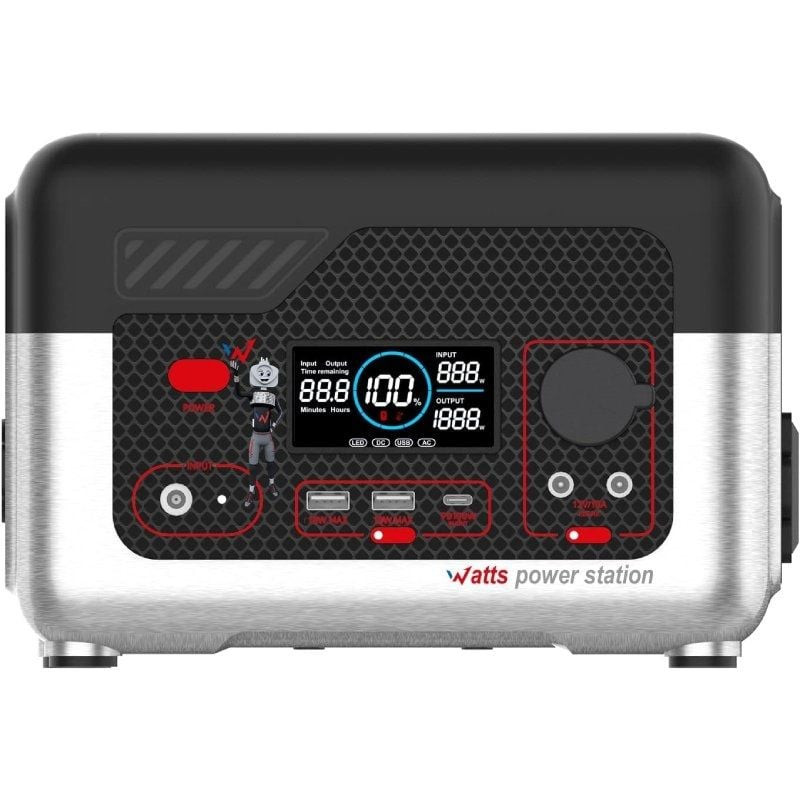Batería externa/power station portátil wonder wx600/ 72800mah/ 600w Batería externa/power station portátil wonder wx600/ 72800mah/ 600w
