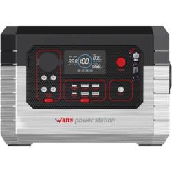 Batería externa/power station portátil wonder wx1200/ 168000mah/ 1200w