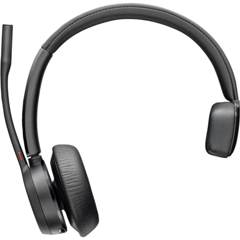 Auricular inalámbrico poly voyager 4310 + adaptador bt700/ con micrófono/ bluetooth/ negro