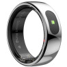 Anillo inteligente leotec kör ha talla 11/ ø20.8mm/ notificaciones/ frecuencia cardíaca/ plata
