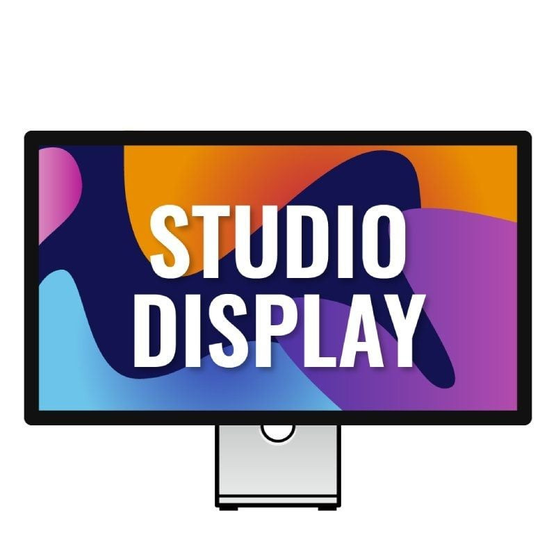Apple studio display 27'/ cristal estandar/ soporte con inclinación ajustable 2025 Apple studio display 27'/ cristal estandar/ soporte con inclinación ajustable 2025