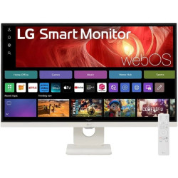 Smart monitor lg myview 27u731sa-w 27'/ 4k/ smart tv/ blanco