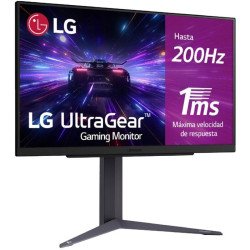 Monitor gaming lg ultragear 27gs75q-b 27'/ qhd/ 1ms/ 200hz/ ips/ regulable en altura/ negro