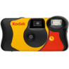 Cámara desechable kodak funsaver 39/ 39 exposiciones/ amarilla y roja