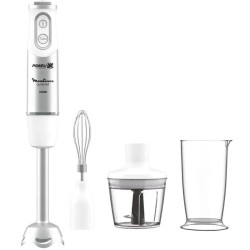 Batidora de mano moulinex quickchef dd6a5110/ 1000w/ 10 velocidades