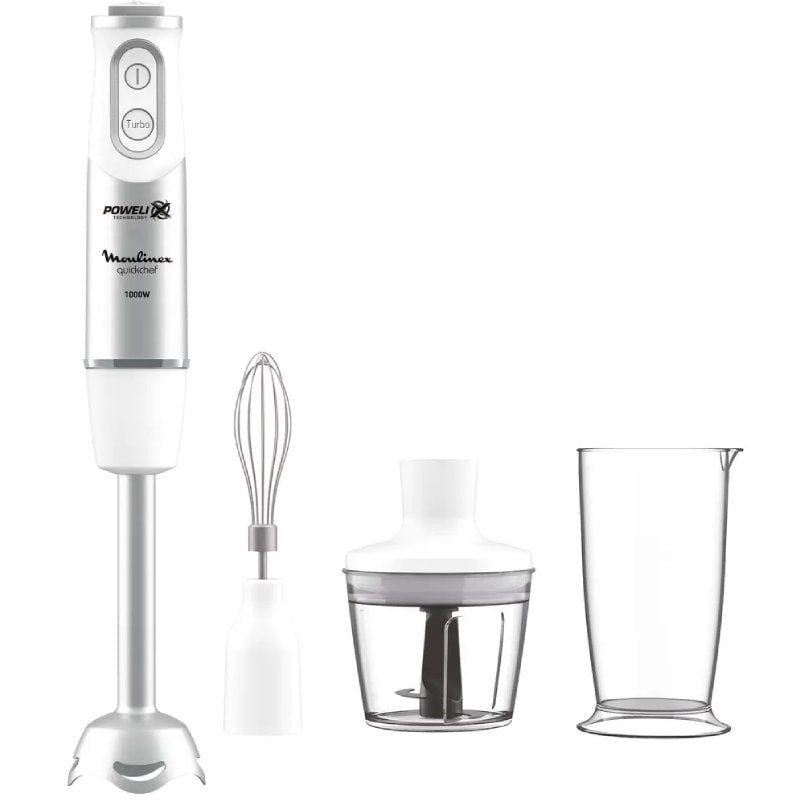Batidora de mano moulinex quickchef dd6a5110/ 1000w/ 10 velocidades Batidora de mano moulinex quickchef dd6a5110/ 1000w/ 10 velocidades