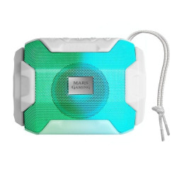 Altavoz con bluetooth mars gaming msbaxw/ 10w/ 1.0/ blanco