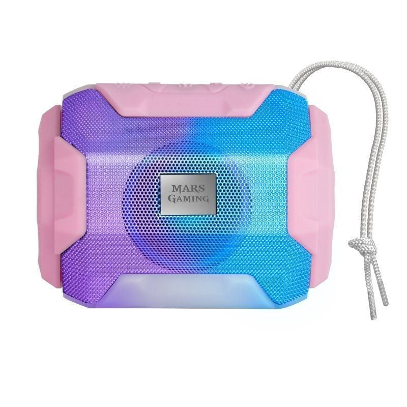 Altavoz con bluetooth mars gaming msbaxp/ 10w/ 1.0/ rosa