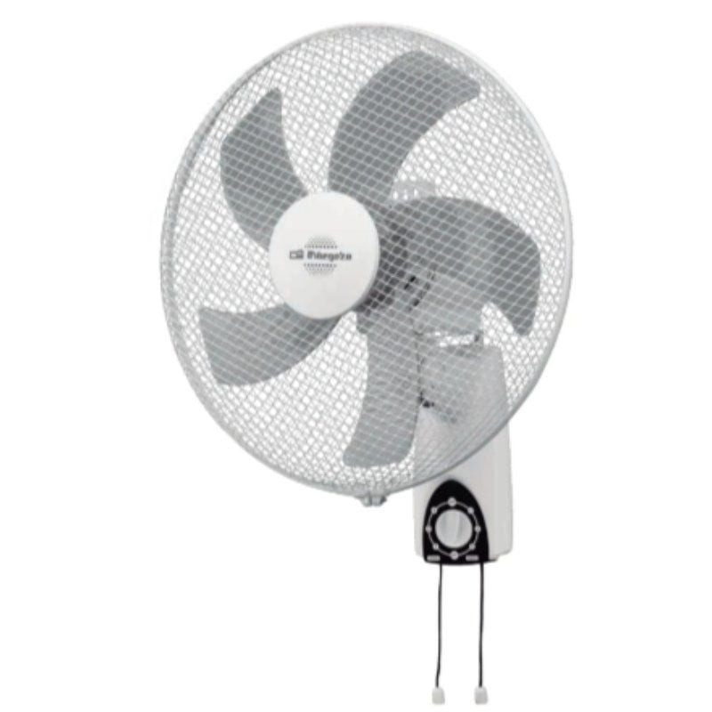Ventilador de pared orbegozo wf 1040/ 45w/ 5 aspas 40cm/ 3 velocidades