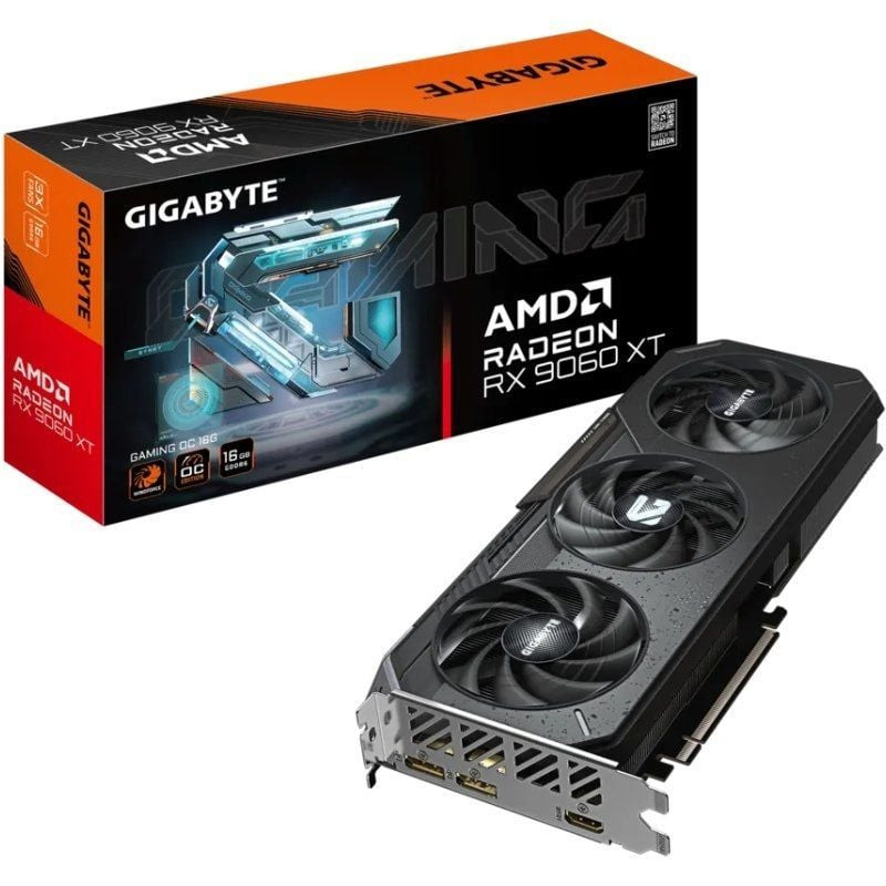 Tarjeta gráfica gigabyte radeon rx 9060xt gaming oc/ 16gb gddr6 Tarjeta gráfica gigabyte radeon rx 9060xt gaming oc/ 16gb gddr6