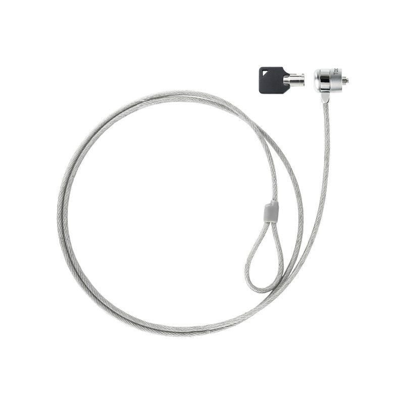 Cable de seguridad para portátiles tooq tqclkc0025/ 1.5m