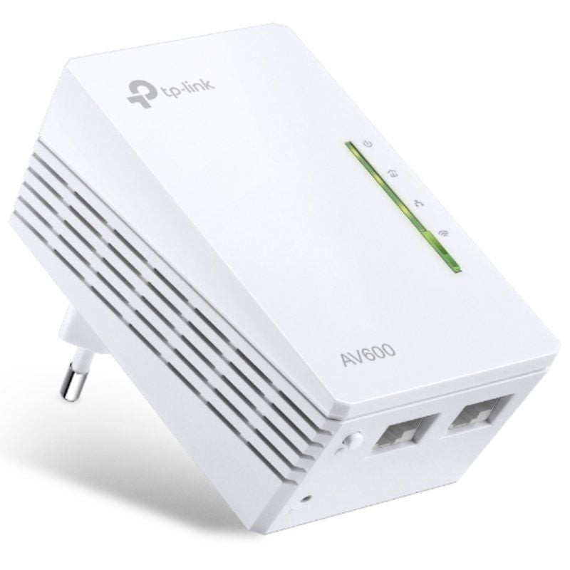 Adaptador powerline tp-link av600 extender 600mbps/ alcance 300m Adaptador powerline tp-link av600 extender 600mbps/ alcance 300m