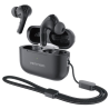 Auriculares bluetooth vention echo lite e11 con estuche de carga/ autonomía 6h/ negros