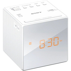 Despertador sony icf-c1w/ radio fm