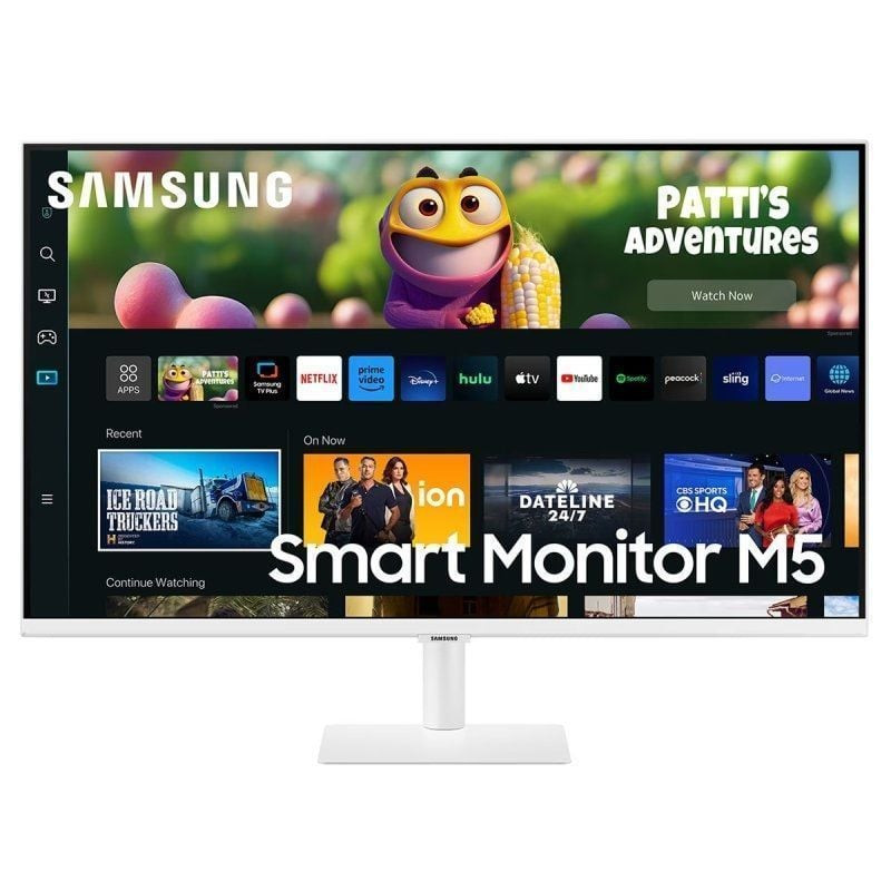 Smart monitor samsung m5 s27cm501eu 27'/ full hd/ smart tv/ multimedia/ blanco