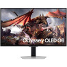 Smart monitor gaming samsung odyssey oled g8 s32dg800su 32'/ 4k/ 0.03ms/ 240hz/ multimedia/ regulable en altura/ plata