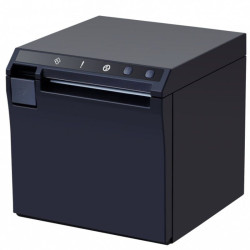 Impresora de tickets premier itp-front/ térmica/ ancho papel 80mm/ usb-ethernet/ negra