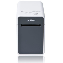 Impresora de etiquetas y tickets brother td-2125nwb/ térmica directa/ ancho etiqueta 63mm/ usb-rs232c-bluetooth/ blanca y negra